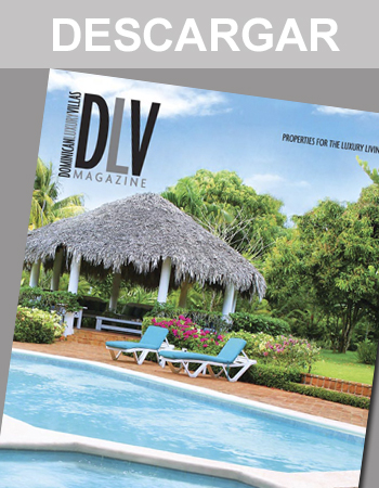 DLV cover showing a swimming pool beside a thatched pavilion