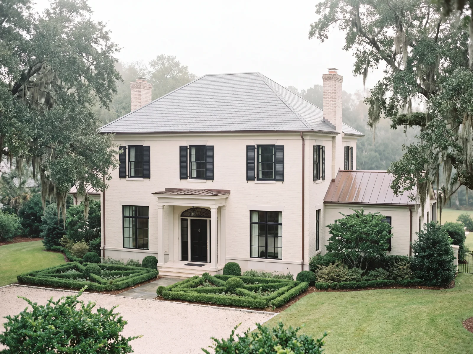 Rendering — The Magnolia, a classic Southern concept home exterior.