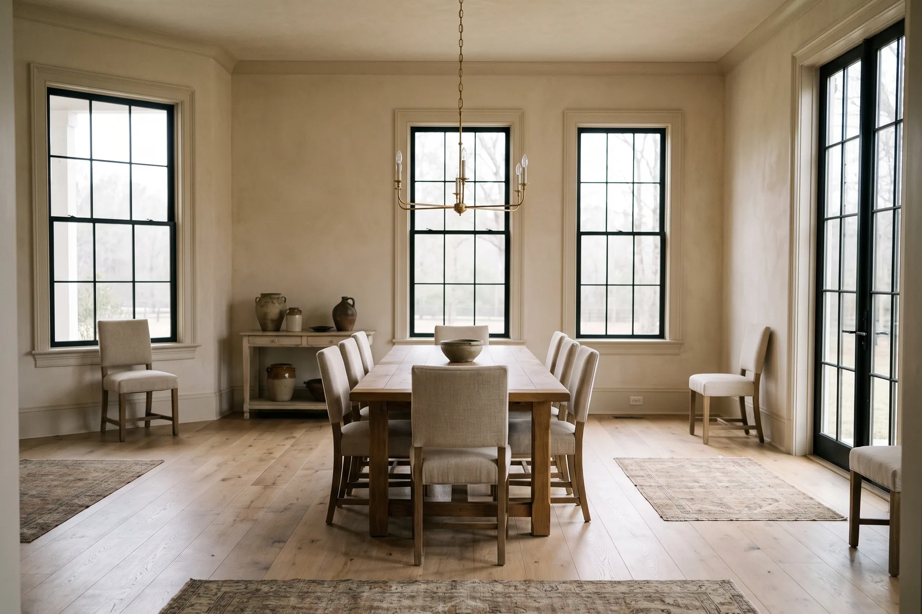 Rendering — The Magnolia formal dining room.